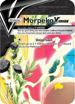 Morpeko V-UNION (SWSH215) [Sword & Shield: Black Star Promos] | Galaxy Games LLC