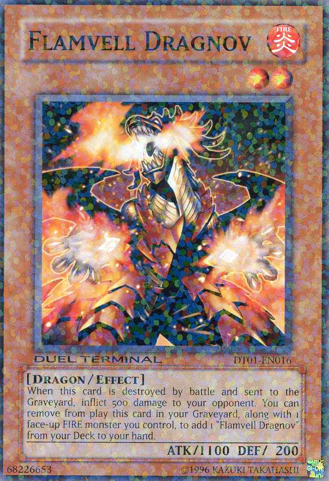 Flamvell Dragnov [DT01-EN016] Super Rare | Galaxy Games LLC