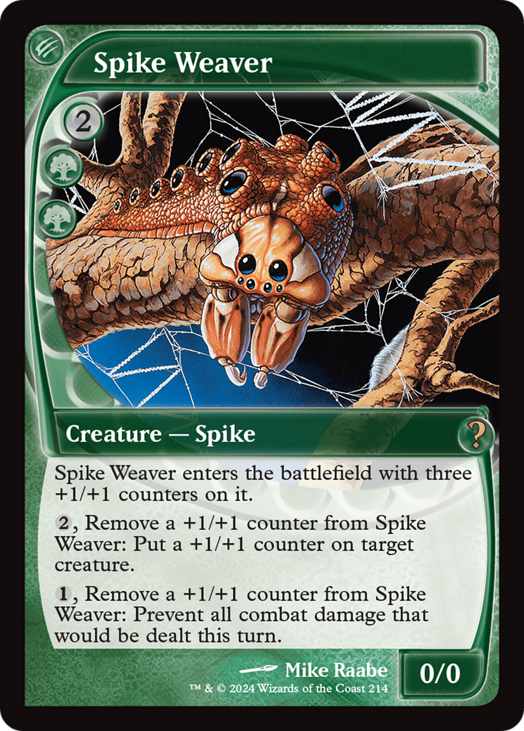 Spike Weaver (Future Sight) [Mystery Booster 2] | Galaxy Games LLC