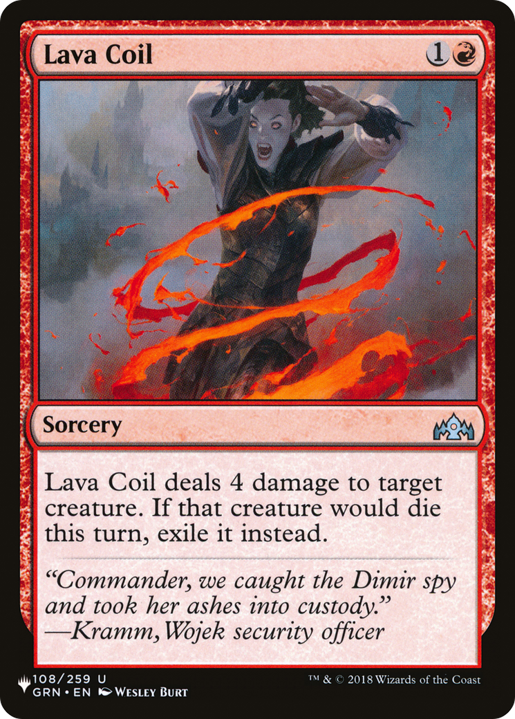 Lava Coil [The List] | Galaxy Games LLC