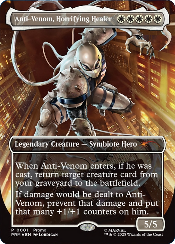 Anti-Venom, Horrifying Healer (Borderless) [Media Promos] | Galaxy Games LLC