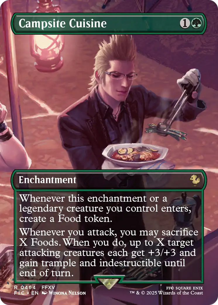 Campsite Cuisine (Borderless) [FINAL FANTASY Commander] | Galaxy Games LLC