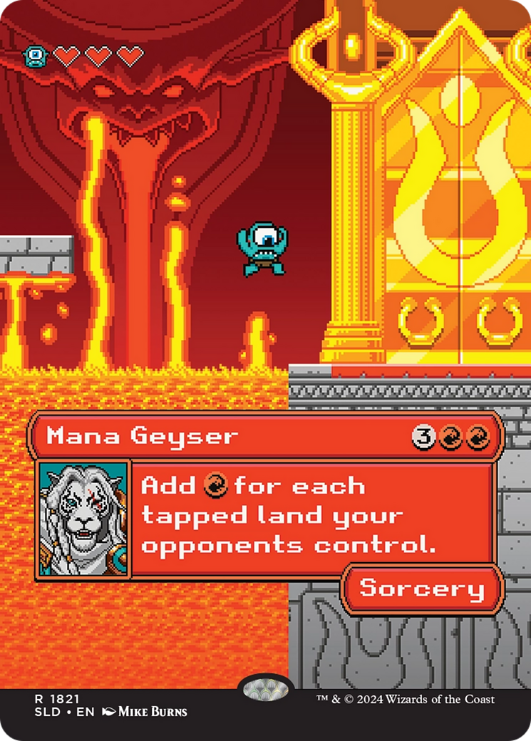 Mana Geyser [Secret Lair Drop Series] | Galaxy Games LLC