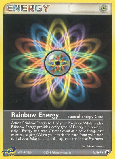 Rainbow Energy (95/109) [EX: Ruby & Sapphire] | Galaxy Games LLC