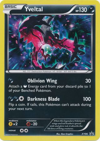 Yveltal (XY06) (Jumbo Card) [XY: Black Star Promos] | Galaxy Games LLC