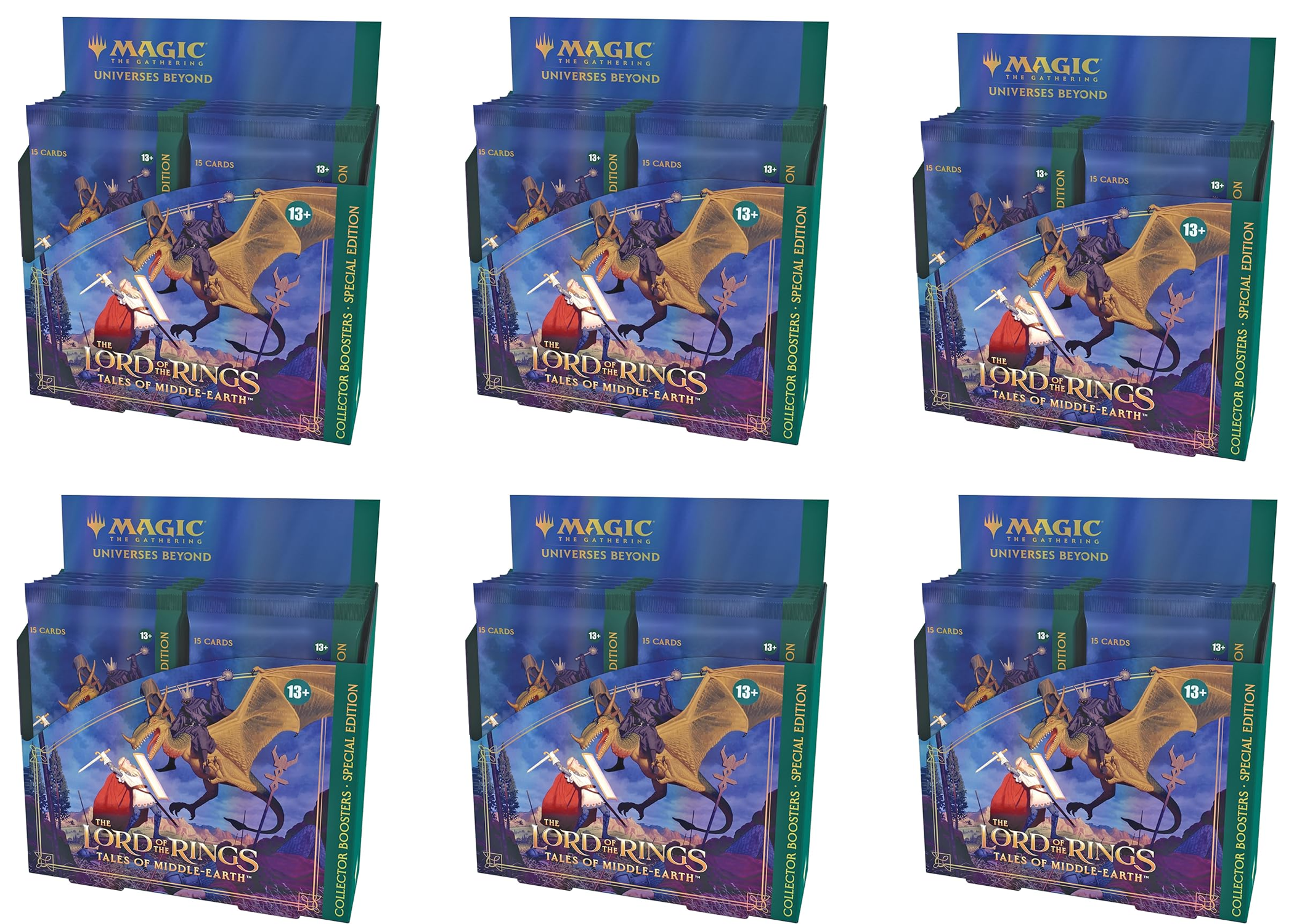 The Lord of the Rings: Tales of Middle-earth - Special Edition Collector Booster Display Case | Galaxy Games LLC