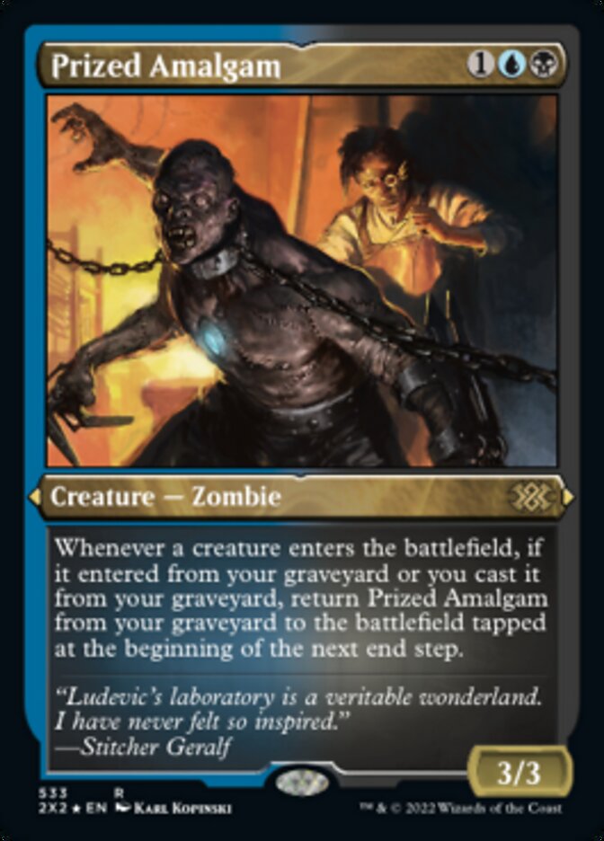 Prized Amalgam (Foil Etched) [Double Masters 2022] | Galaxy Games LLC