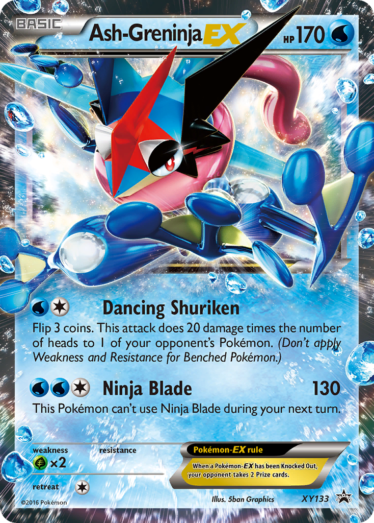 Ash-Greninja EX (XY133) [XY: Black Star Promos] | Galaxy Games LLC