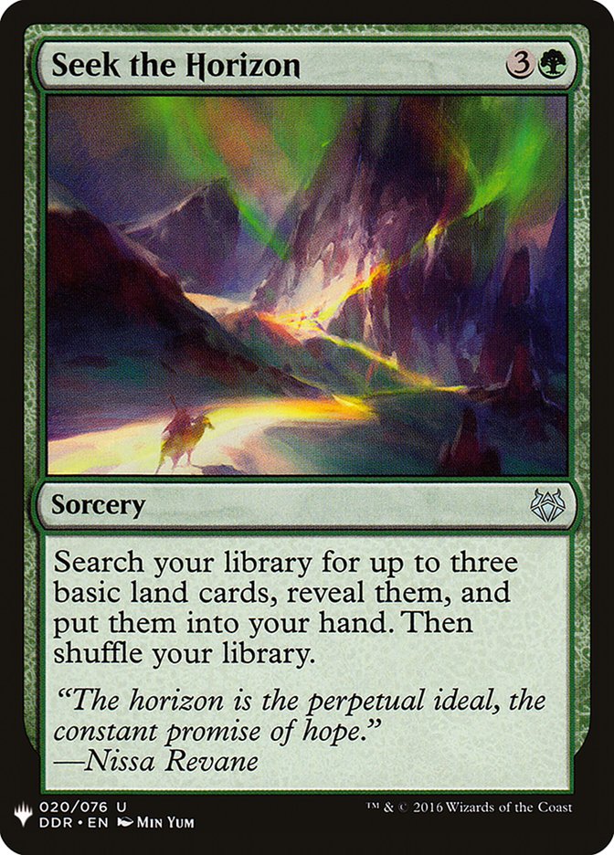 Seek the Horizon [Mystery Booster] | Galaxy Games LLC
