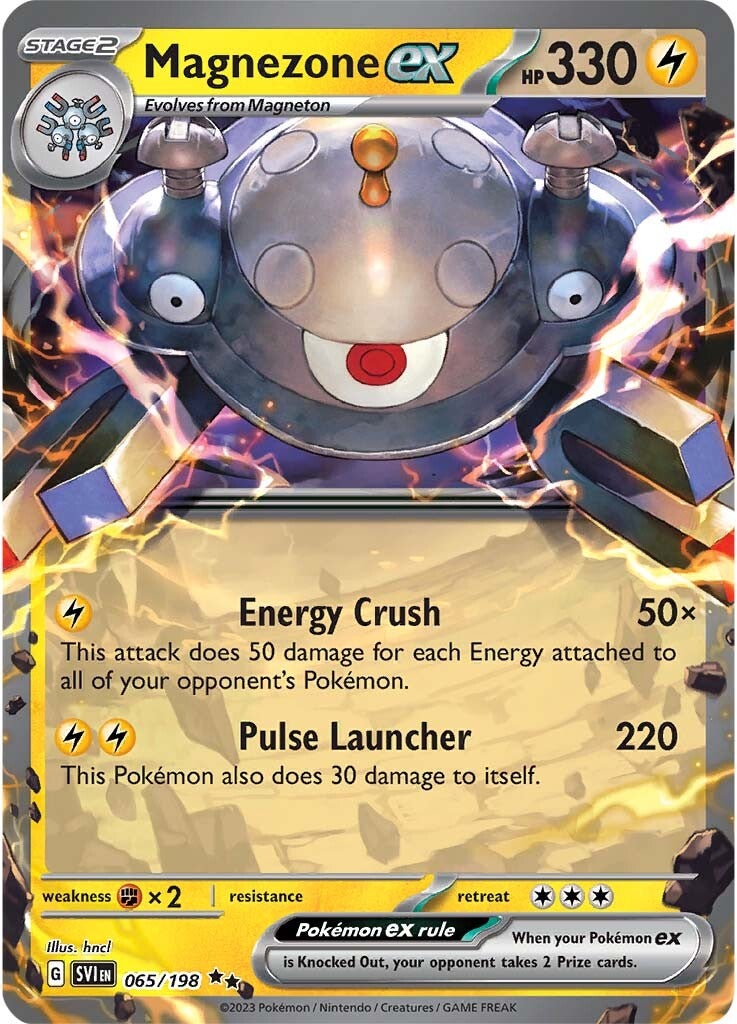 Magnezone ex (065/198) [Scarlet & Violet: Base Set] | Galaxy Games LLC