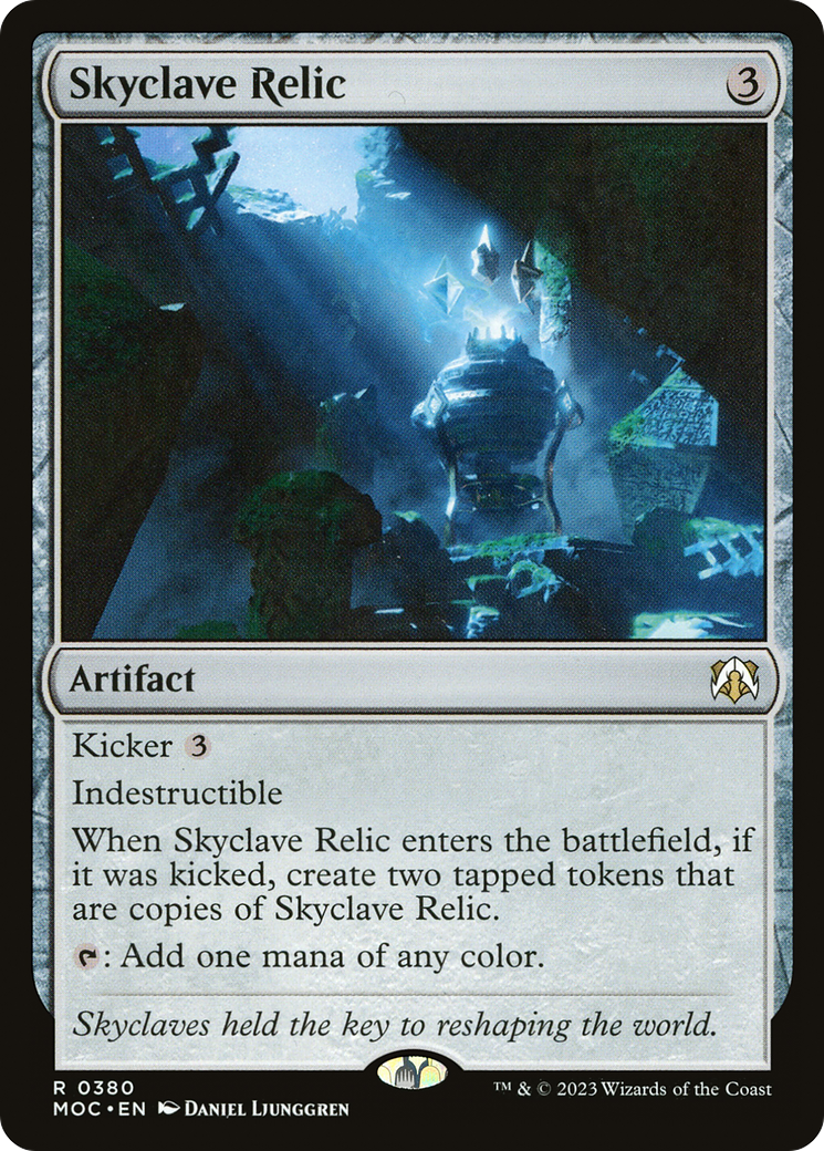 Skyclave Relic [March of the Machine Commander] | Galaxy Games LLC