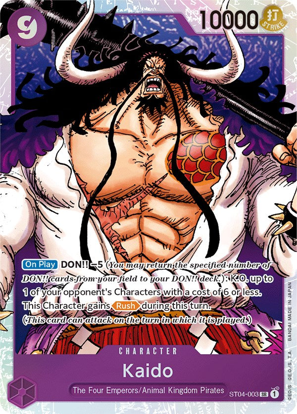 Kaido (003) [Starter Deck: Animal Kingdom Pirates] | Galaxy Games LLC