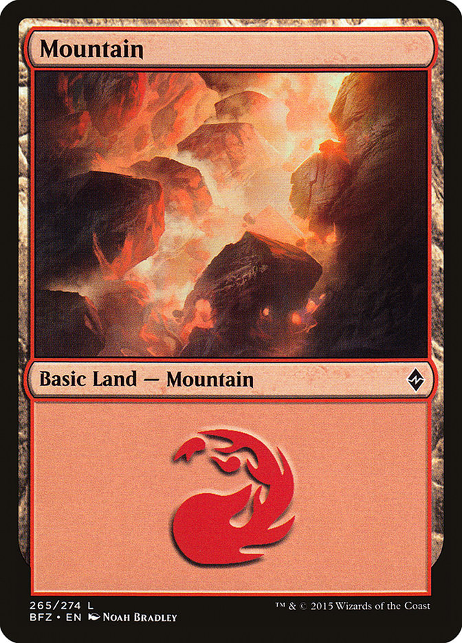 Mountain (265) [Battle for Zendikar] | Galaxy Games LLC