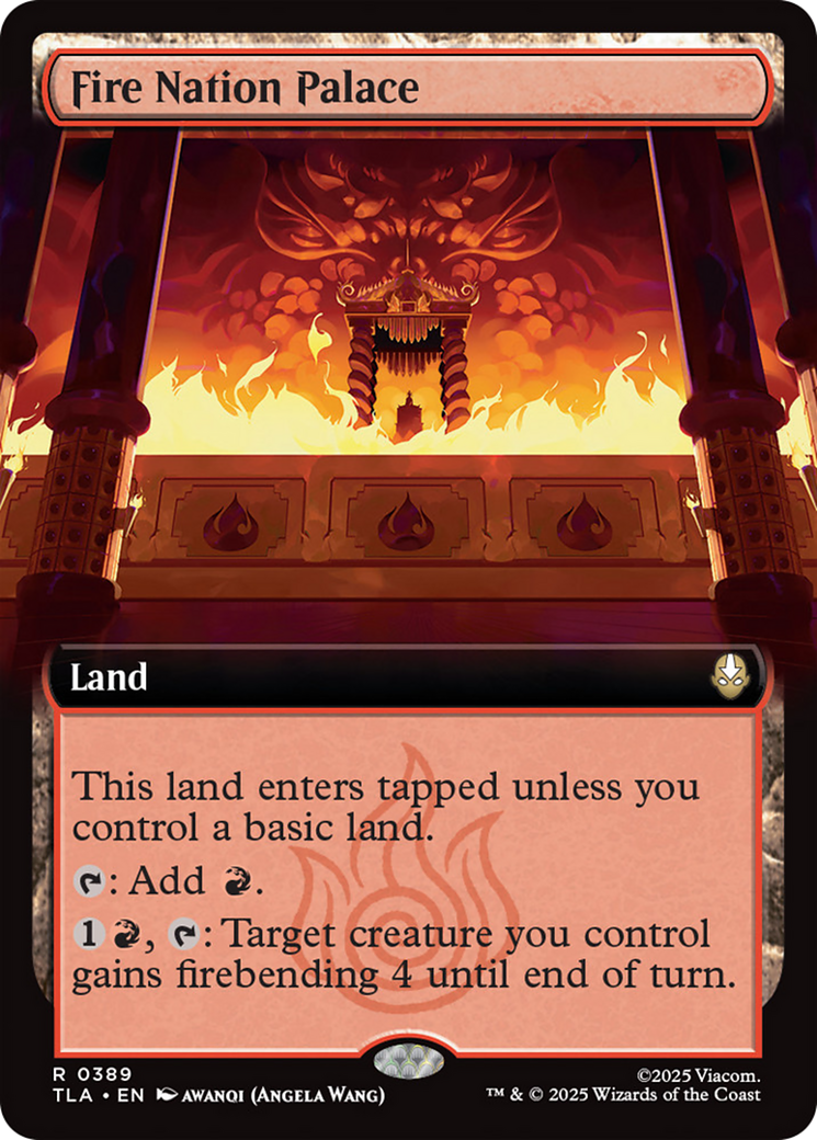 Fire Nation Palace (Extended Art) [Avatar: The Last Airbender] | Galaxy Games LLC