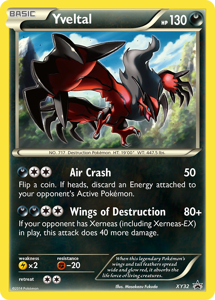 Yveltal (XY32) [XY: Black Star Promos] | Galaxy Games LLC