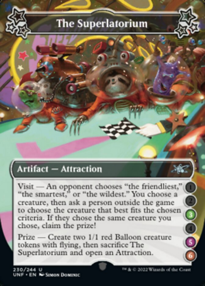 The Superlatorium (3-5-6) [Unfinity] | Galaxy Games LLC