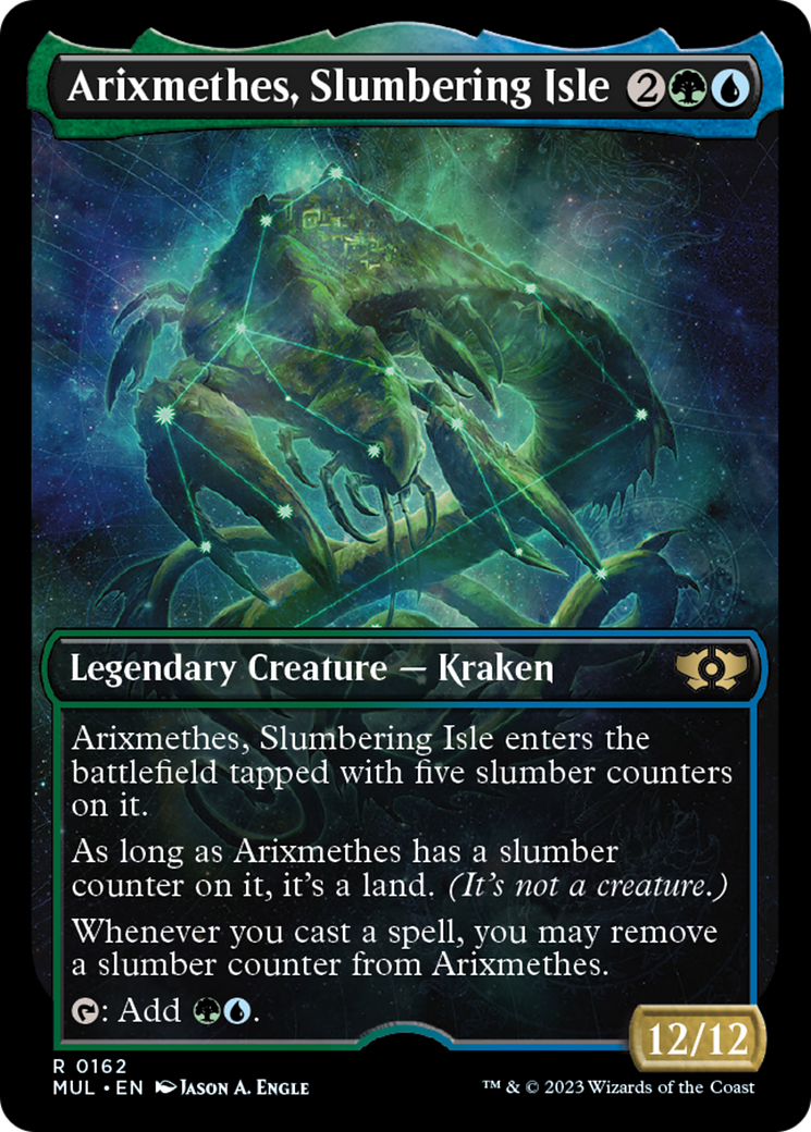 Arixmethes, Slumbering Isle (Halo Foil) [Multiverse Legends] | Galaxy Games LLC