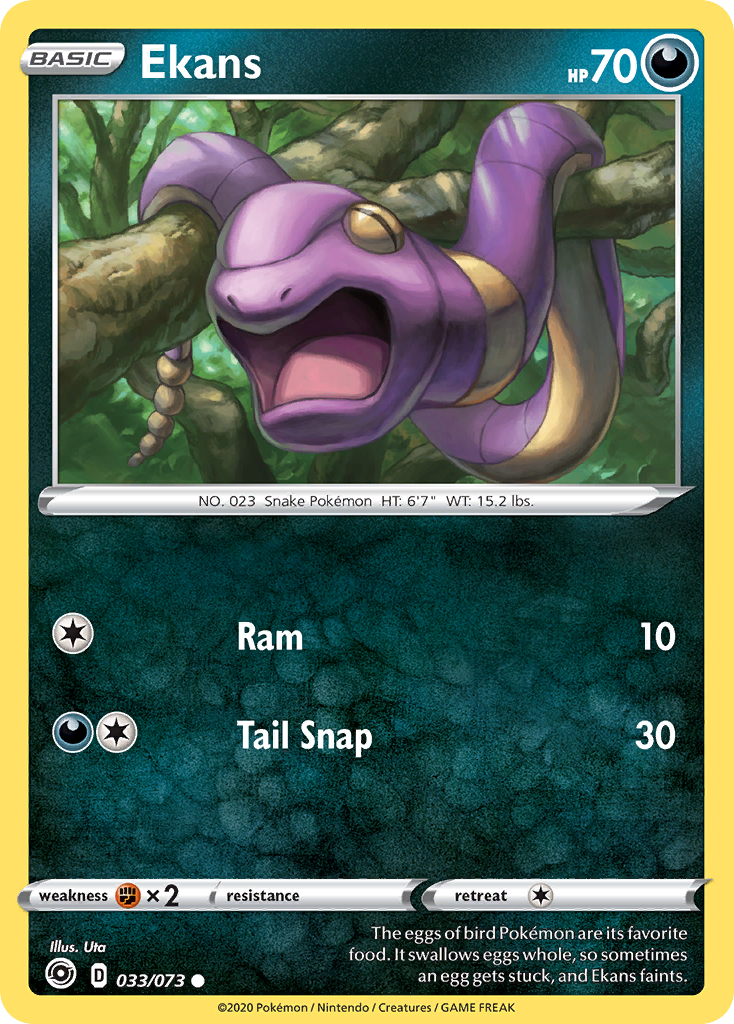 Ekans (033/073) [Sword & Shield: Champion's Path] | Galaxy Games LLC