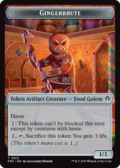 Gingerbrute // Map Double-Sided Token [Reality Fracture Commander Tokens] | Galaxy Games LLC