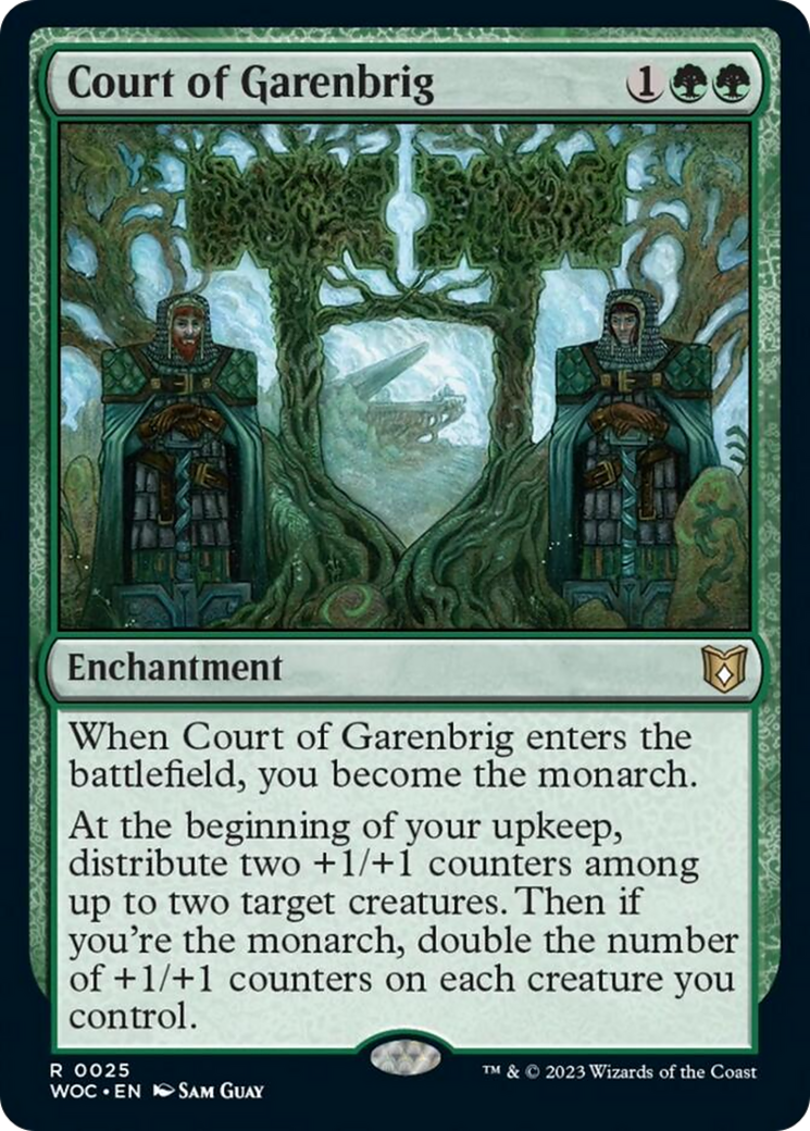 Court of Garenbrig [Wilds of Eldraine Commander] | Galaxy Games LLC