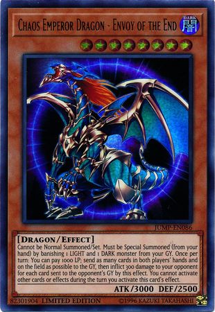 Chaos Emperor Dragon - Envoy of the End [JUMP-EN086] Ultra Rare | Galaxy Games LLC