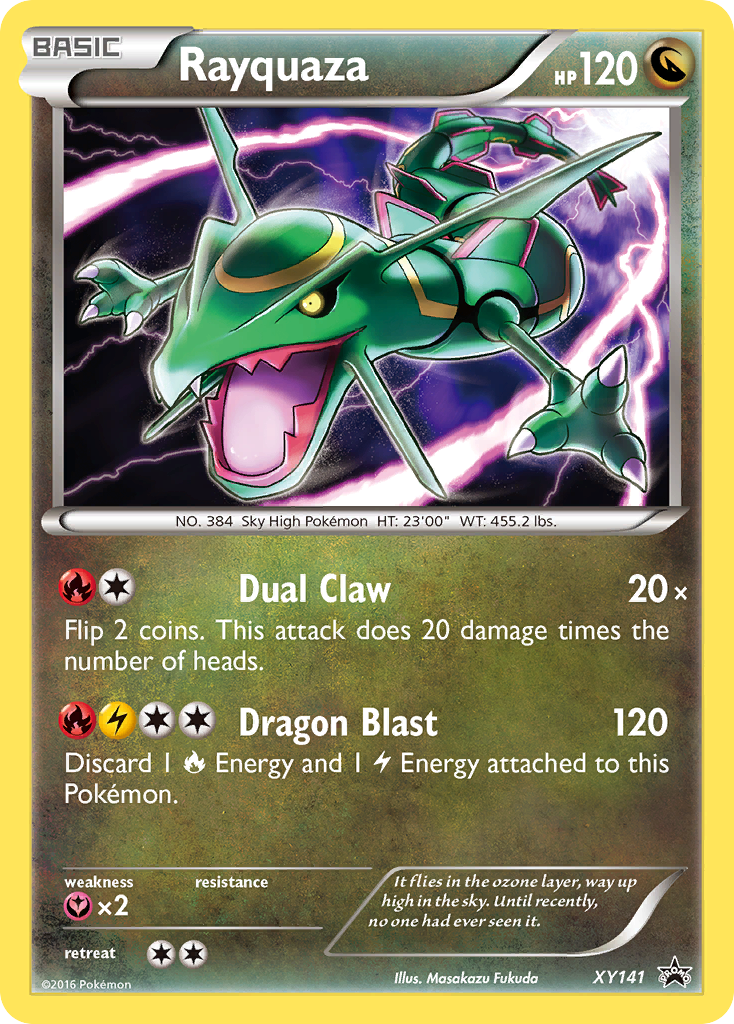 Rayquaza (XY141) [XY: Black Star Promos] | Galaxy Games LLC