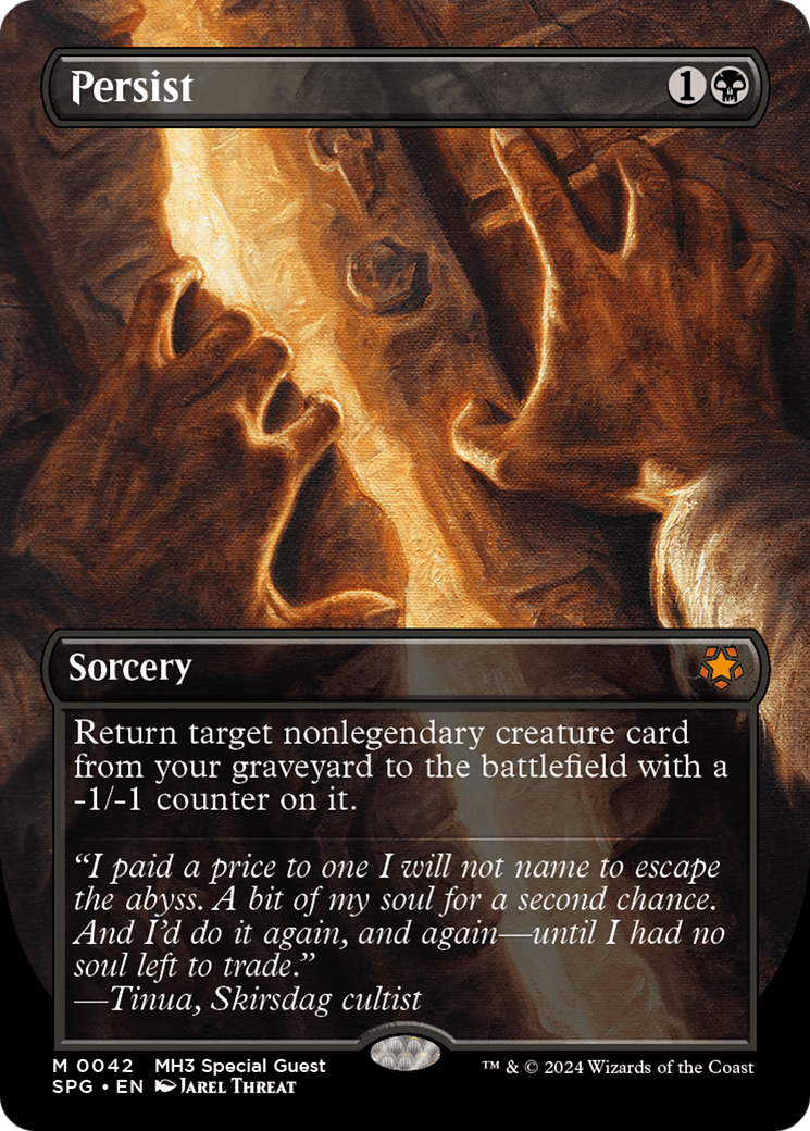 Persist (Borderless) [Modern Horizons 3 Special Guests] | Galaxy Games LLC