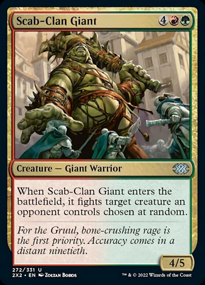 Scab-Clan Giant [Double Masters 2022] | Galaxy Games LLC