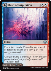 Rush of Inspiration // Crackling Falls [Modern Horizons 3] | Galaxy Games LLC