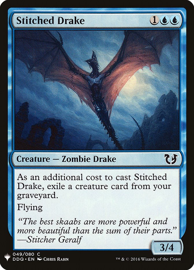 Stitched Drake [Mystery Booster] | Galaxy Games LLC