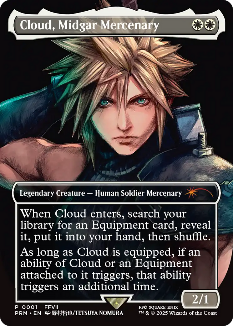 Cloud, Midgar Mercenary [Pro Tour Promos] | Galaxy Games LLC