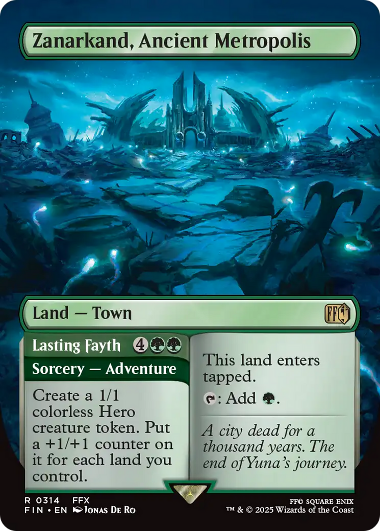 Zanarkand, Ancient Metropolis (Borderless) [FINAL FANTASY] | Galaxy Games LLC