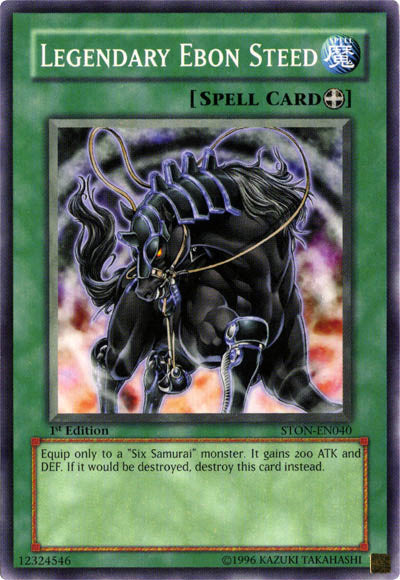 Legendary Ebon Steed [STON-EN040] Common | Galaxy Games LLC