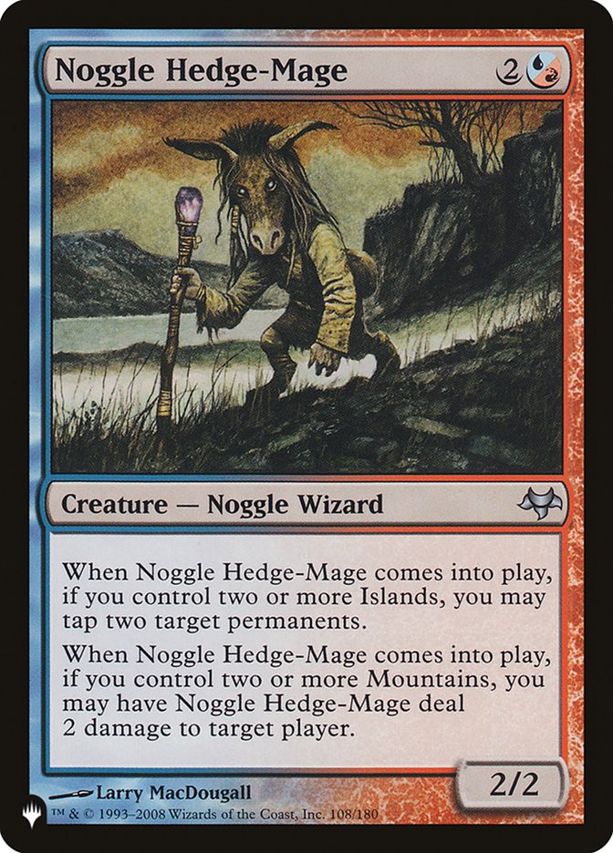 Noggle Hedge-Mage [The List] | Galaxy Games LLC