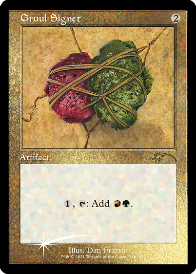 Gruul Signet (Retro) (Foil Etched) [Secret Lair Drop Series] | Galaxy Games LLC