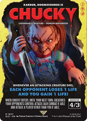 Chucky - Kardur, Doomscourge [Secret Lair Drop Series] | Galaxy Games LLC