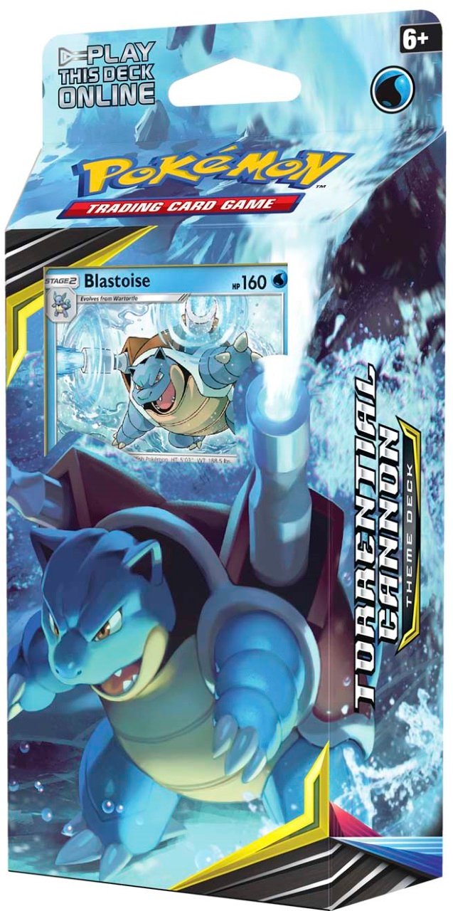 Sun & Moon: Team Up - Theme Deck (Torrential Cannon) | Galaxy Games LLC