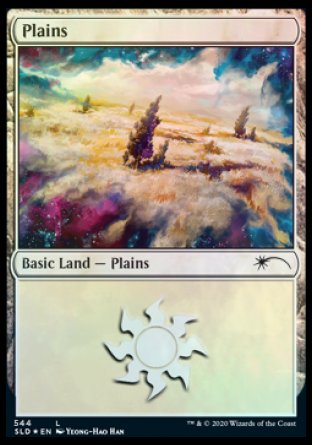 Plains (Enchanted) (544) [Secret Lair Drop Promos] | Galaxy Games LLC