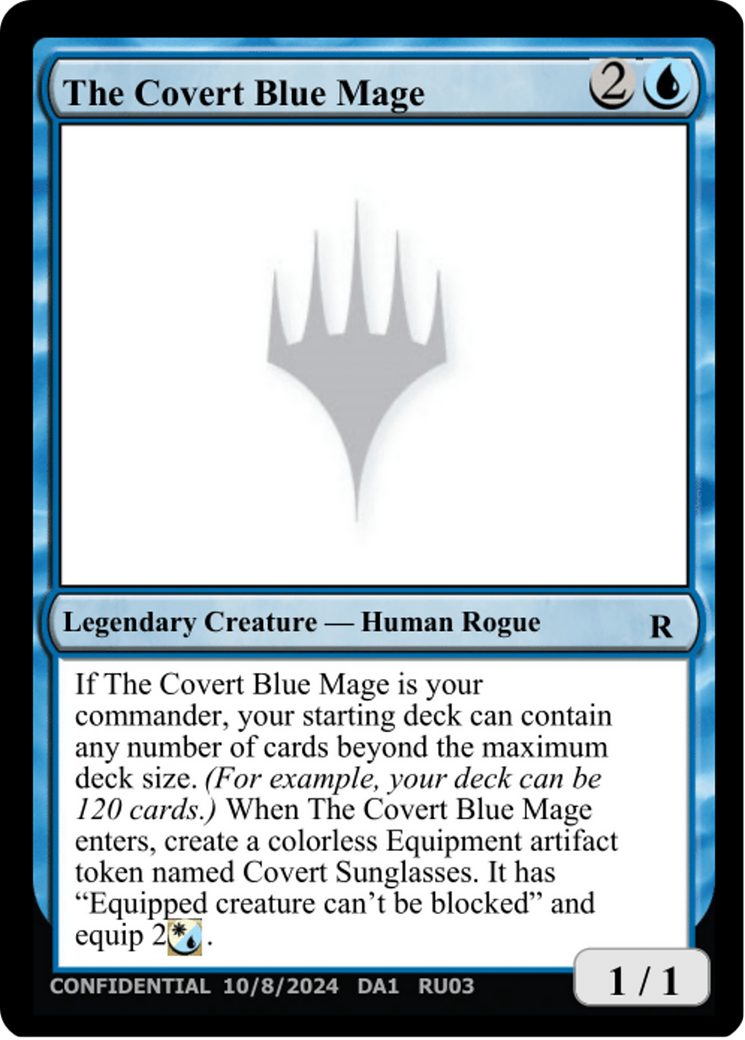The Covert Blue Mage [Unknown Event] | Galaxy Games LLC