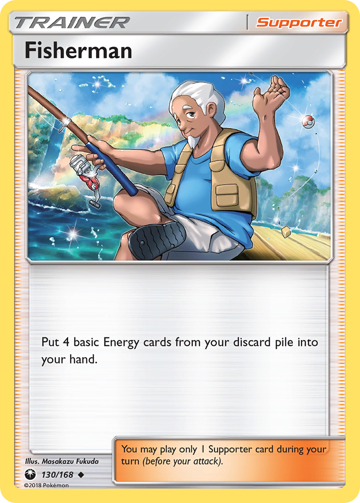 Fisherman (130/168) [Sun & Moon: Celestial Storm] | Galaxy Games LLC