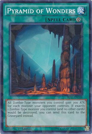 Pyramid of Wonders [BP03-EN168] Shatterfoil Rare | Galaxy Games LLC