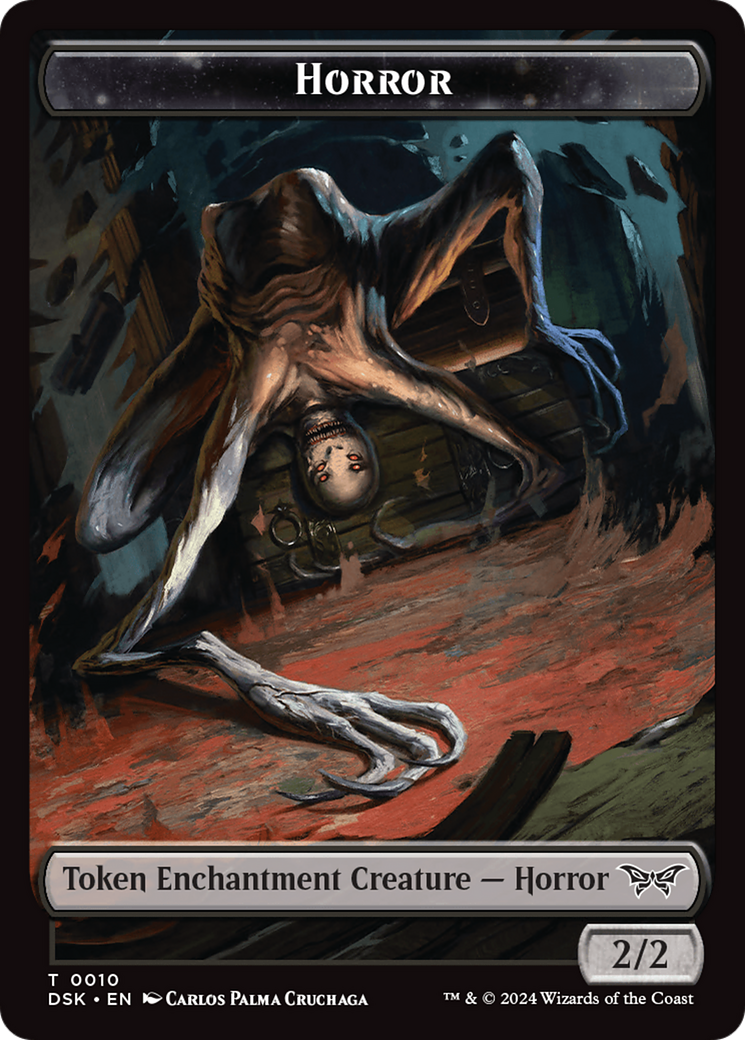 Horror Token [Duskmourn: House of Horror Tokens] | Galaxy Games LLC