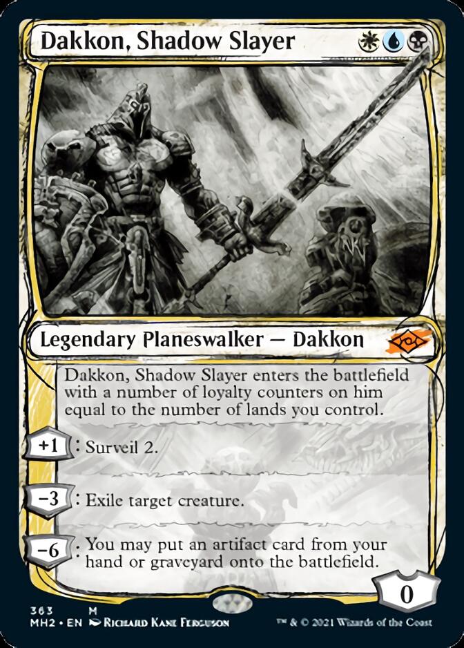 Dakkon, Shadow Slayer (Sketch) [Modern Horizons 2] | Galaxy Games LLC