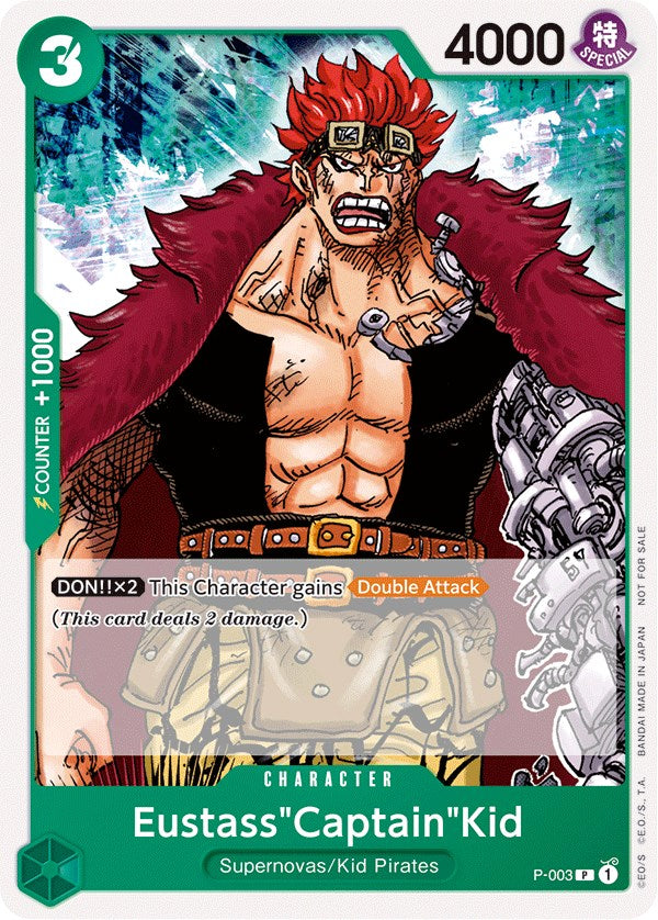 Eustass"Captain"Kid (Promotion Pack 2022) [One Piece Promotion Cards] | Galaxy Games LLC