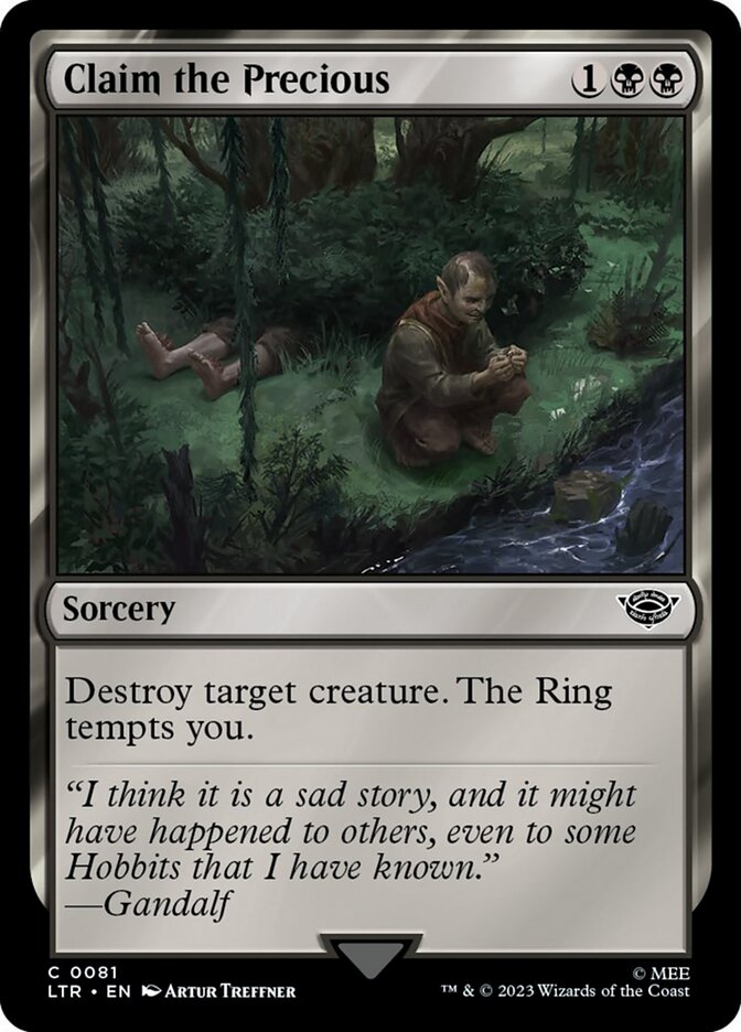 Claim the Precious [The Lord of the Rings: Tales of Middle-Earth] | Galaxy Games LLC