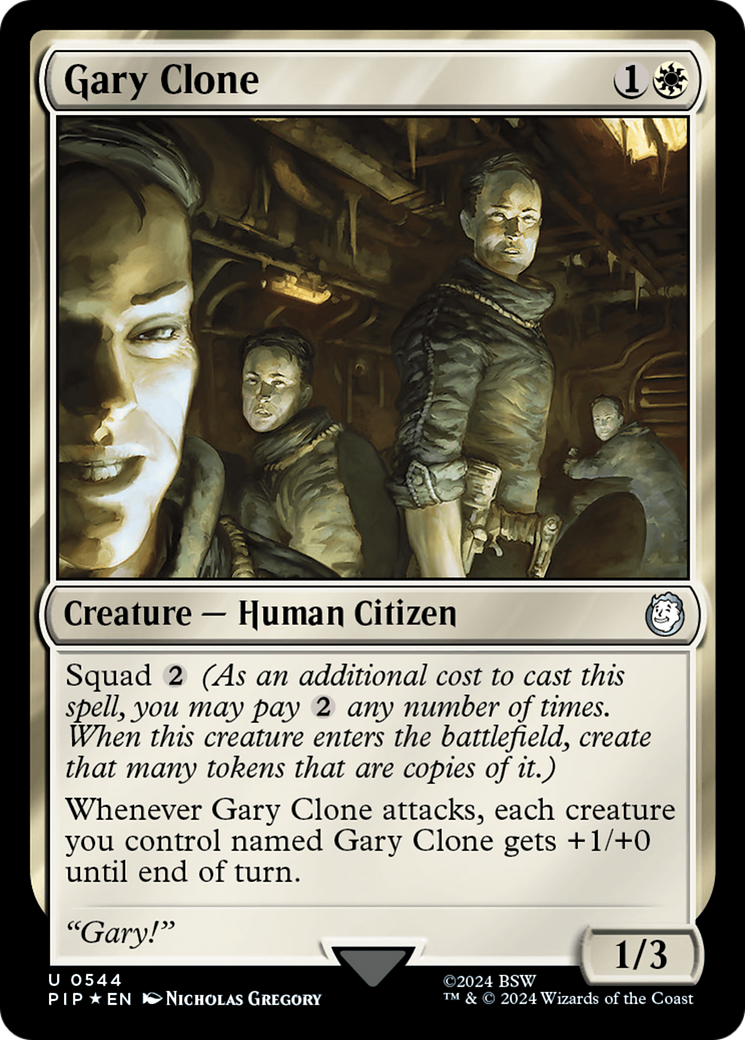 Gary Clone (Surge Foil) [Fallout] | Galaxy Games LLC