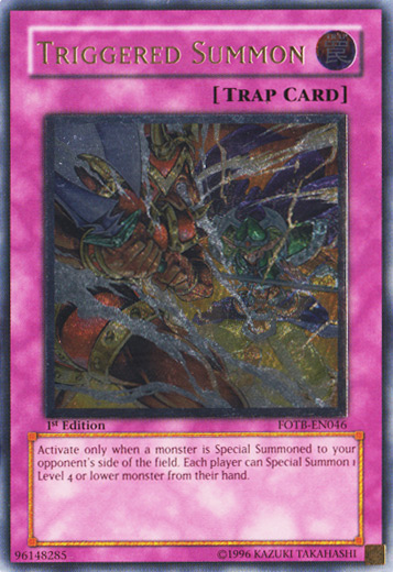 Triggered Summon [FOTB-EN046] Ultimate Rare | Galaxy Games LLC