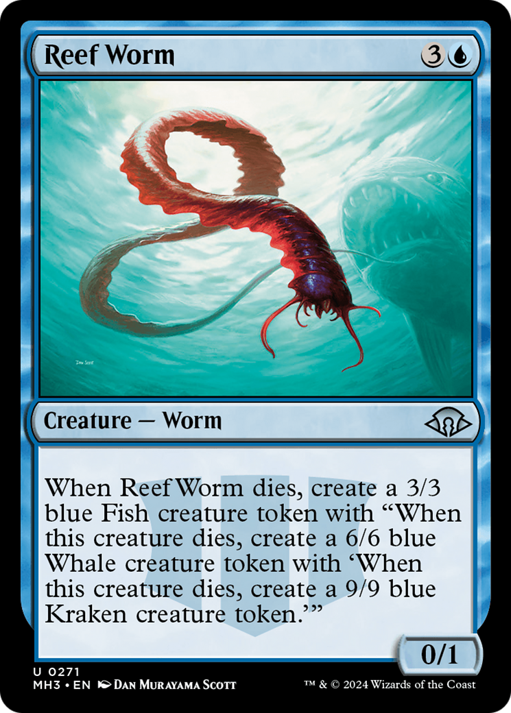 Reef Worm [Modern Horizons 3] | Galaxy Games LLC