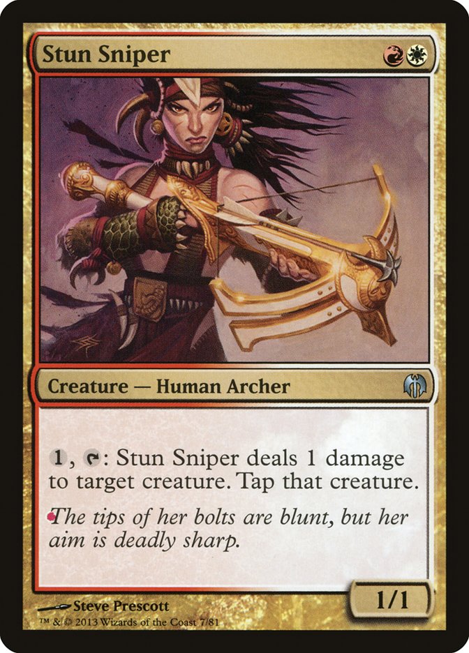 Stun Sniper [Duel Decks: Heroes vs. Monsters] | Galaxy Games LLC