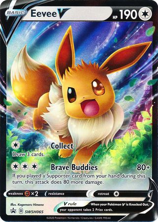 Eevee V (SWSH065) [Sword & Shield: Black Star Promos] | Galaxy Games LLC